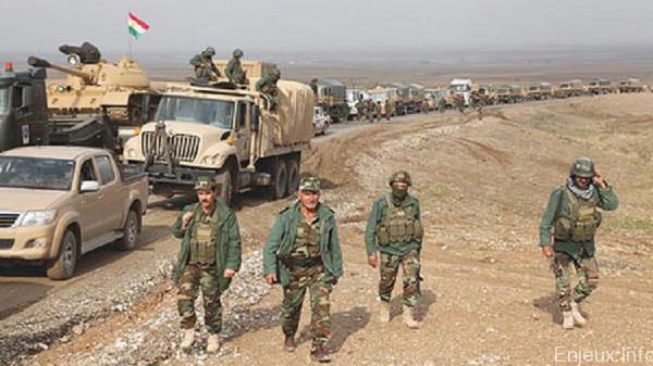 Pourquoi des Forces peshmergas sont en route vers Kobani?