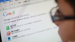 Gmail bloqué en Chine