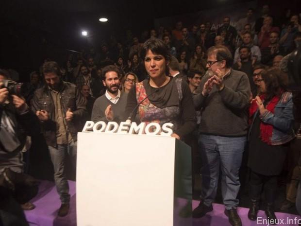 Espagne : Podemos troisième force aux régionales d’Andalousie