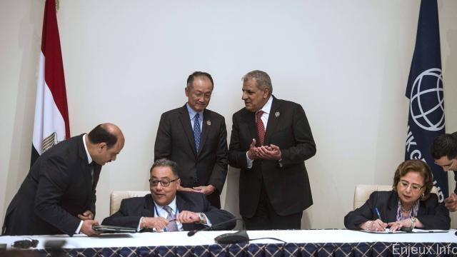 Egypte – Banque Mondiale : signature d’un accord de prêt