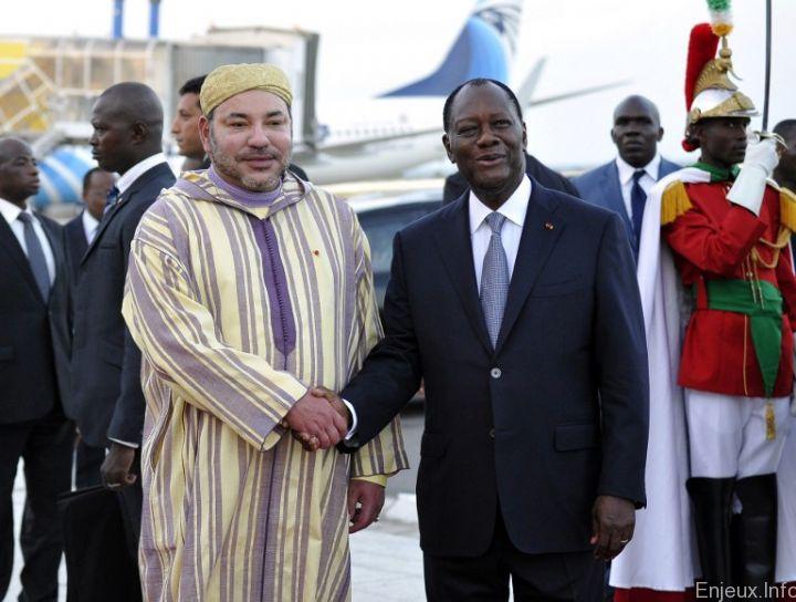 Nouvelles retrouvailles entre le Roi du Maroc et le président ivoirien Ouattara