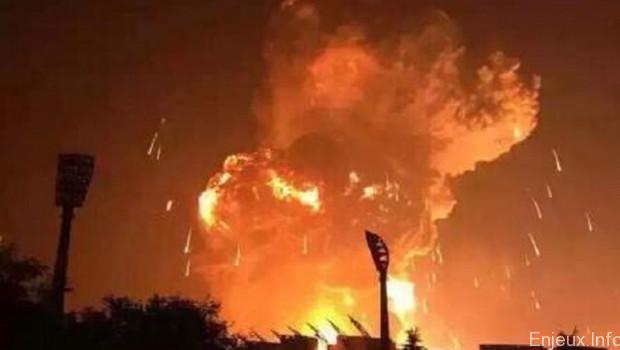 Chine : le bilan de la série d’explosions à Tianjin s’élève à 44 morts