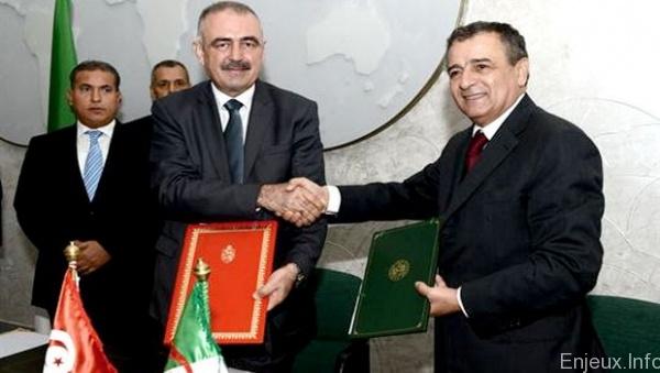 Algérie –Tunisie : signature de trois accords de coopération