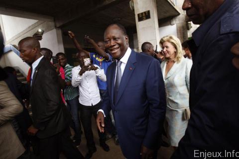 Présidentielle ivoirienne : Alassane Ouattara réélu au premier tour avec plus de 80% des voix