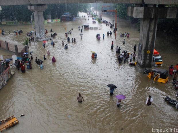 Inde : l’une des plus grandes métropoles du pays sous les eaux
