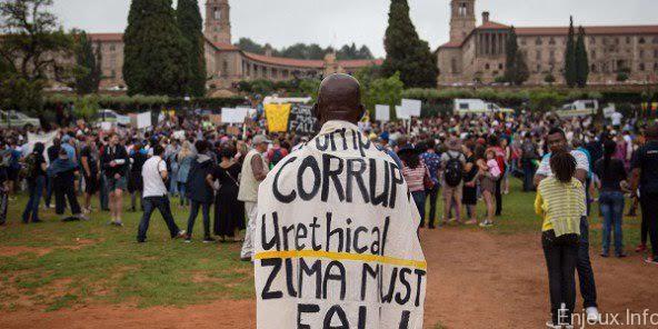 Afrique du sud : la contestation populaire met la pression sur Jacob Zuma