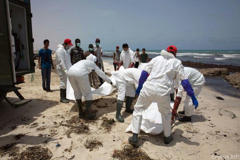 Libye : 21 corps de migrants non identifiés enterrés par les   habitants d’al-Maya