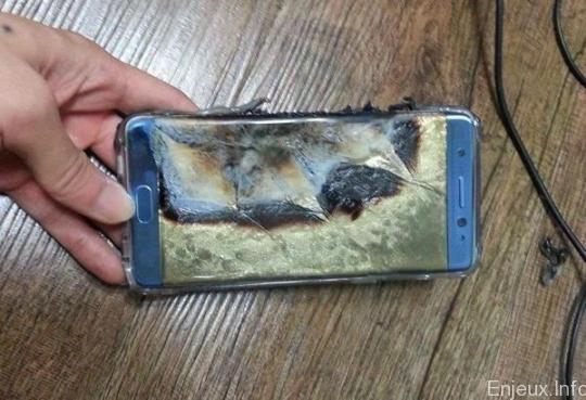 Les déboires de Samsung avec le Note 7 dont la batterie explose