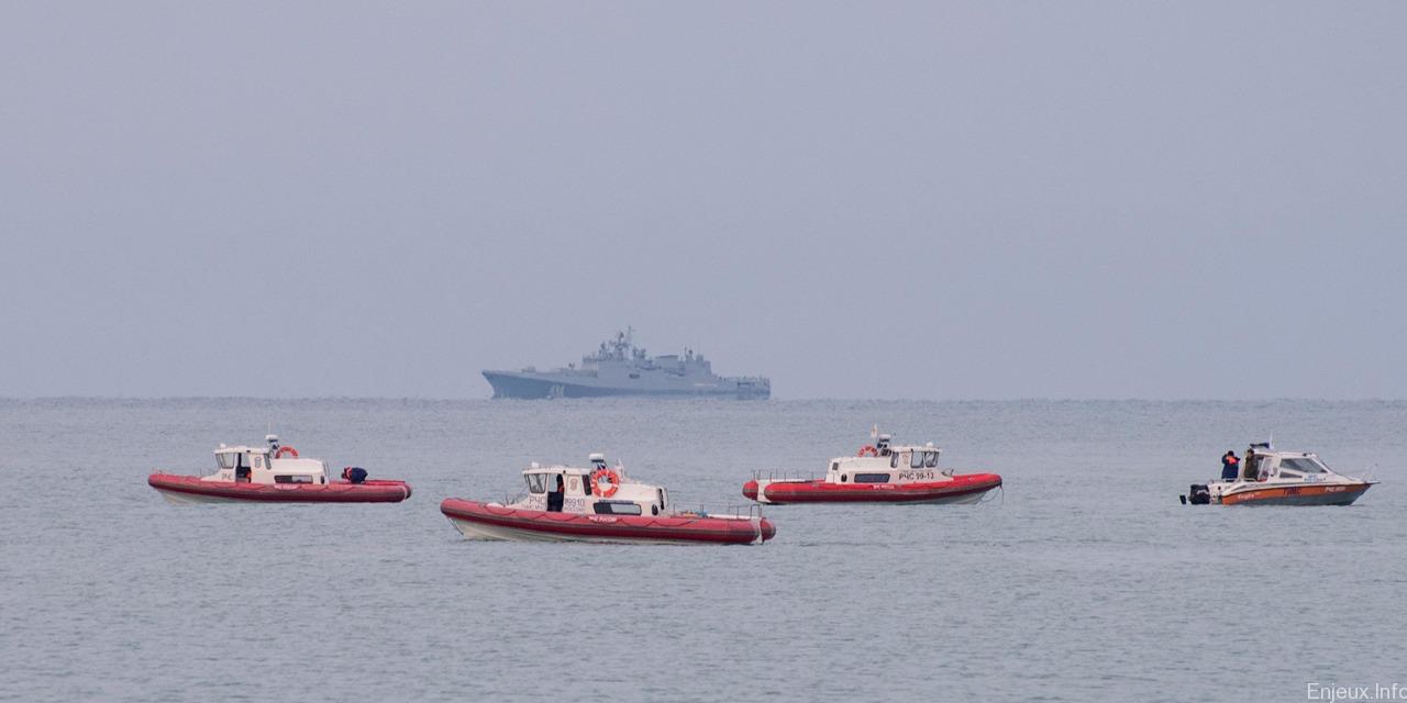 L’armée russe retrouve une boîte noire de l’avion qui s’est écrasé en mer Noire