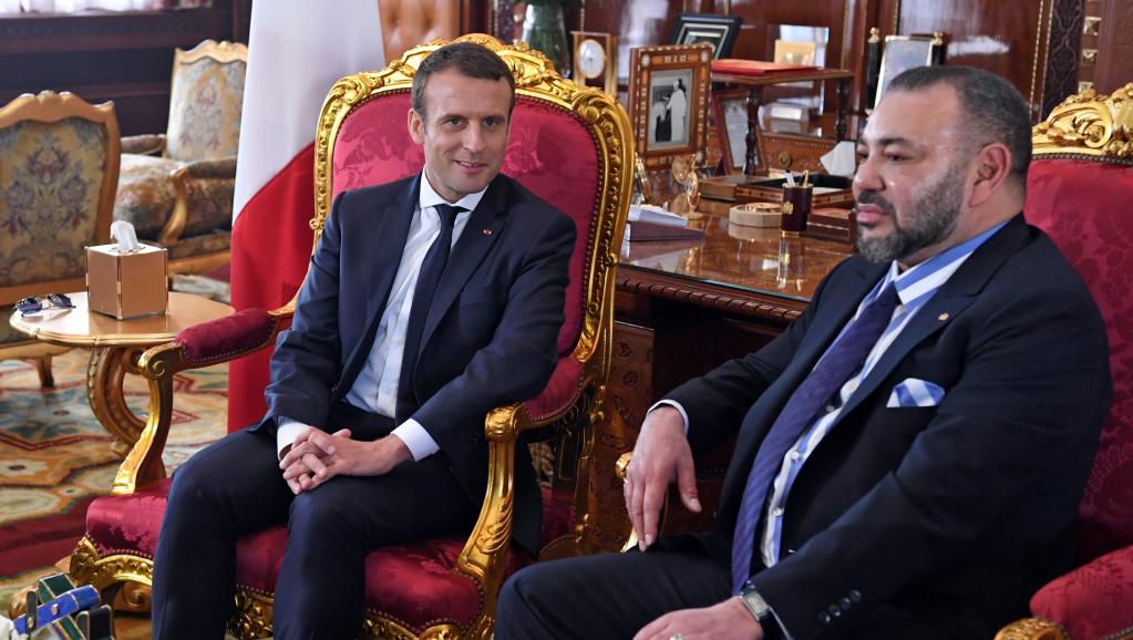 Le président Macron satisfait de ses échanges avec le roi Mohammed VI
