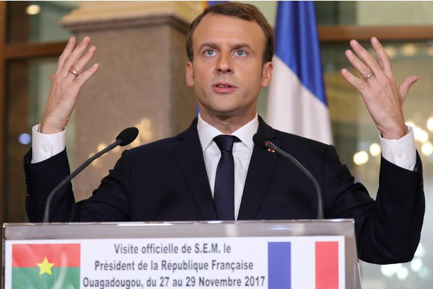 Emmanuel Macron confronté aux critiques des étudiants burkinabés sur le néo-colonialisme françaises