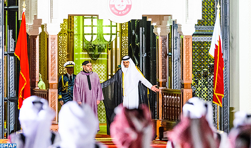 Entretien à Doha du Roi Mohammed VI avec l’Emir du Qatar