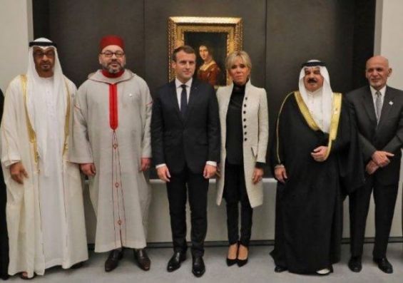Brillante présence du roi Mohammed VI  à l’inauguration du Louvre Abou Dhabi