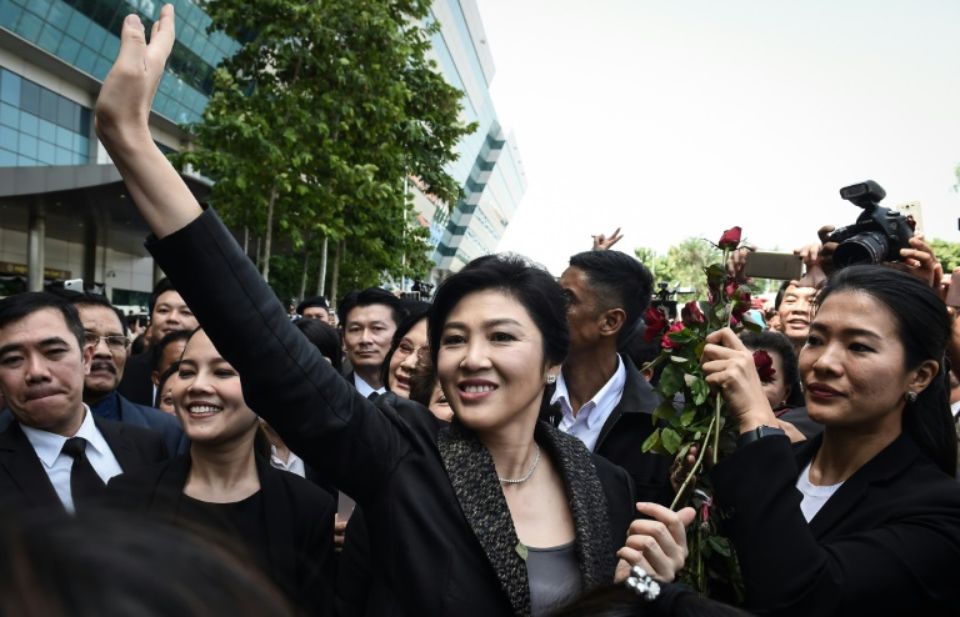 La Thaïlande sollicite l’extradition de Yingluck Shinawatra auprès de la Grande-Bretagne