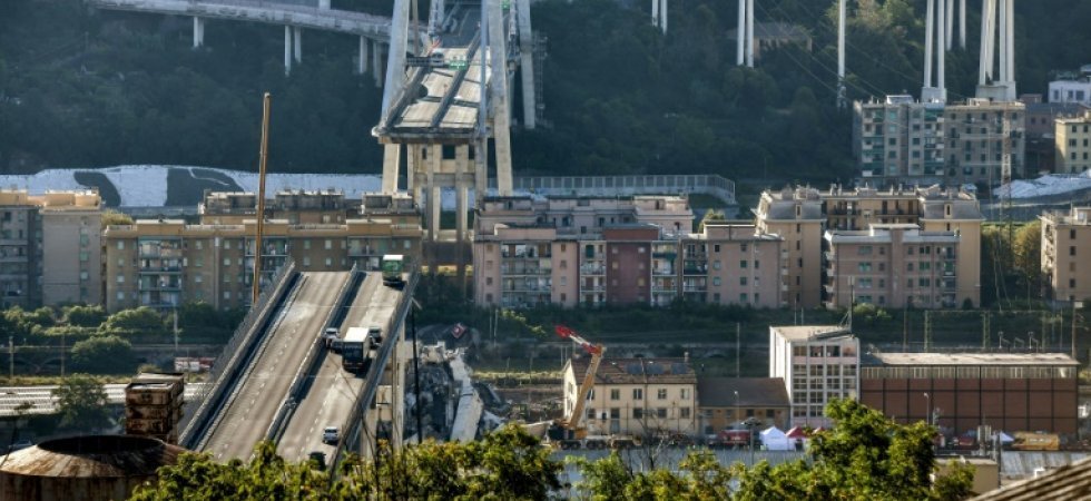 Effondrement du pont Morandi : le gouvernement italien décrète l’état d’urgence à Gênes