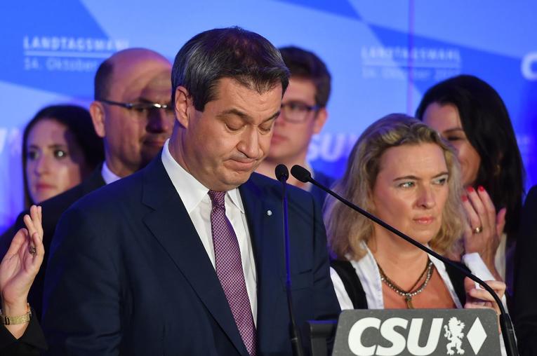 Allemagne : débâcle historique pour la CSU en Bavière