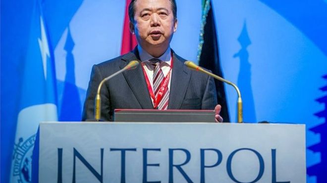 Interpol annonce la démission de son président chinois disparu depuis plus de dix jours