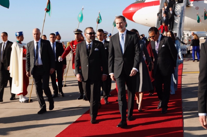 Le Roi Felipe VI en visite officielle au Maroc