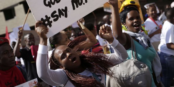 Les réfugiés victimes des Violences xénophobes en Afrique du Sud veulent être relocalisés