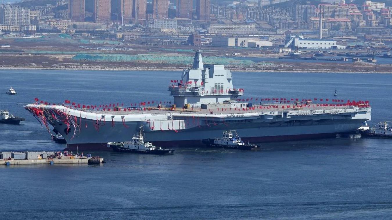 Entrée en service actif du deuxième porte-avions chinois