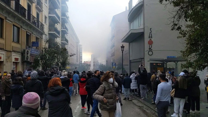 Espagne : Le bilan de l’explosion dans un bâtiment du centre de Madrid s’élève à au moins trois morts