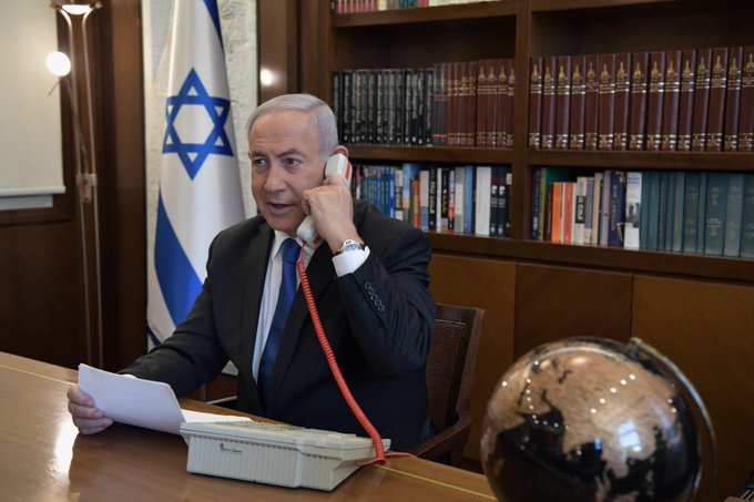 Netanyahou et le prince héritier bahreïni échangent sur la crise de Covid-19