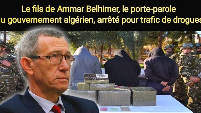 Algérie-scandale : Le fils d’un ministre épinglé par la justice pour narcotrafic