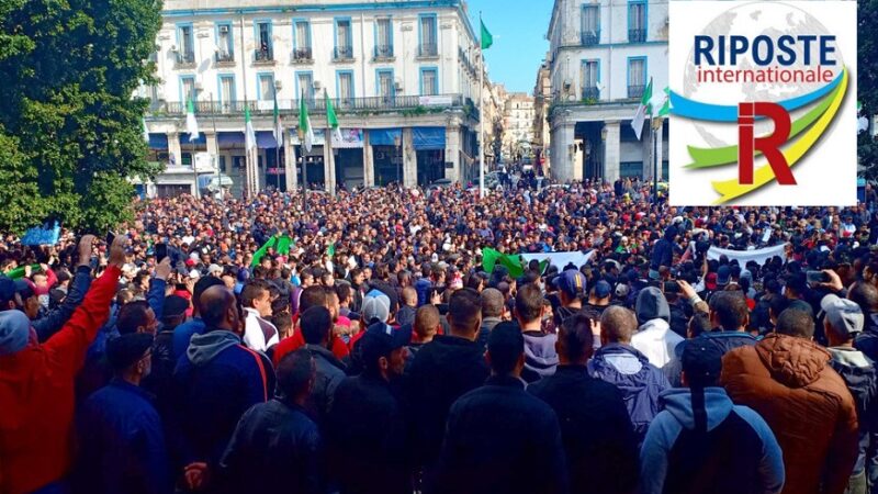 Algérie-Hirak : «Riposte Internationale» dénonce «les dérives autoritaires» du régime algérien