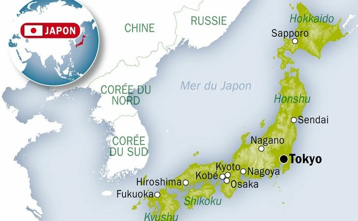 La tension monte entre Séoul et Tokyo autour de la carte du Japon sur le site des JO de Tokyo