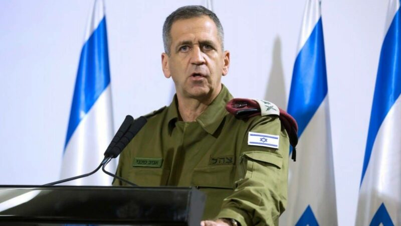 Iran : Déplacement du chef de l’armée israélienne aux USA