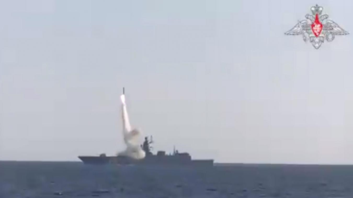 La Russie annonce avoir testé avec succès son missile hypersonique Zircon