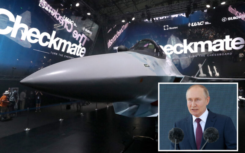 La Russie dévoile son dernier avion de chasse furtif