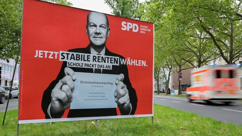 Allemagne : Le SPD caracole en tête d’un sondage, à un mois des élections législatives