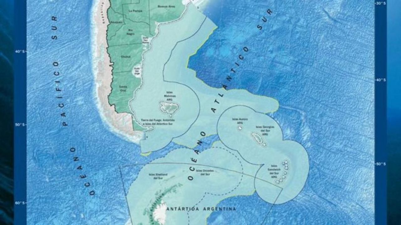 Le Chili : Revendication d’une partie du plateau continental argentin