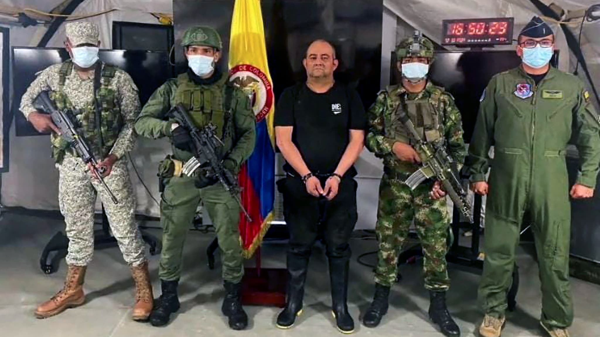 La Colombie : Arrestation du trafiquant Otoniel