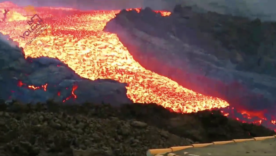 L’Espagne : Le volcan de La Palma