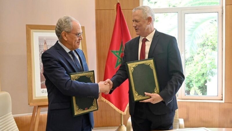 Signature à Rabat d’un protocole d’accord militaire entre le Maroc et Israël