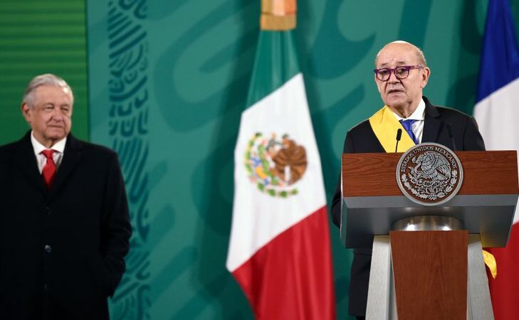 Le Mexique : Visite du ministre français des Affaires étrangères, Jean-Yves Le Drian