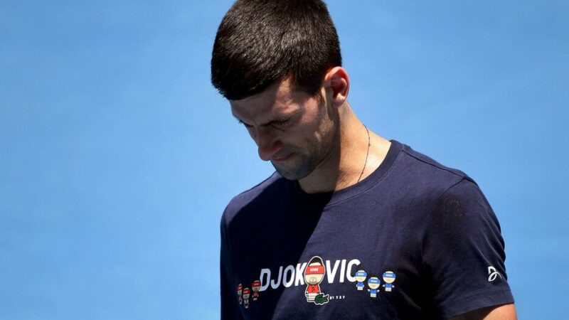 Tennis : Novak Djokovic renvoyé chez lui 