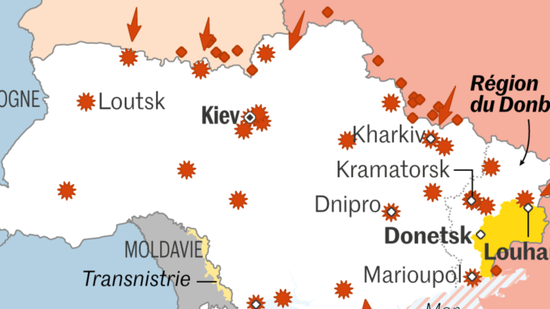 Moscou lance une opération militaire de grande ampleur en Ukraine