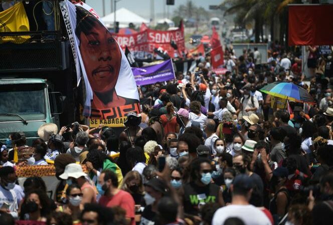 Des manifestants réclament justice pour un Congolais tué au Brésil