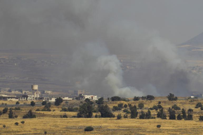 Frappes israéliennes sur une ville syrienne frontalière du Golan
