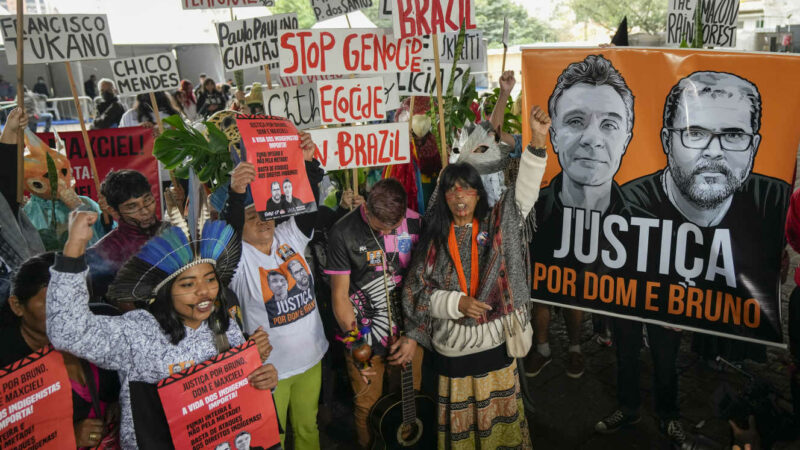 Dom Phillips et Bruno Pereira tués par une «arme à feu» selon la police brésilienne