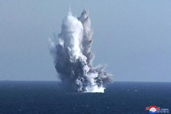 La Corée du Nord dit avoir testé un nouveau drone d’attaque nucléaire sous-marin